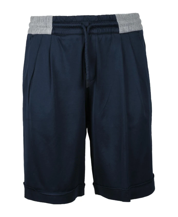 Хлопковые шорты-бермуды Gran Sasso, синий
Хлопковые шорты-бермуды Gran Sasso, синий