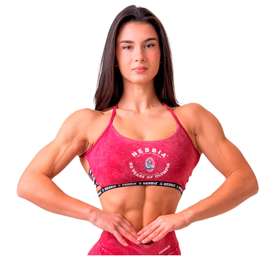 Спортивный топ Nebbia Washed open back legacy 779, красный
Спортивный топ Nebbia Washed open back legacy 779, красный