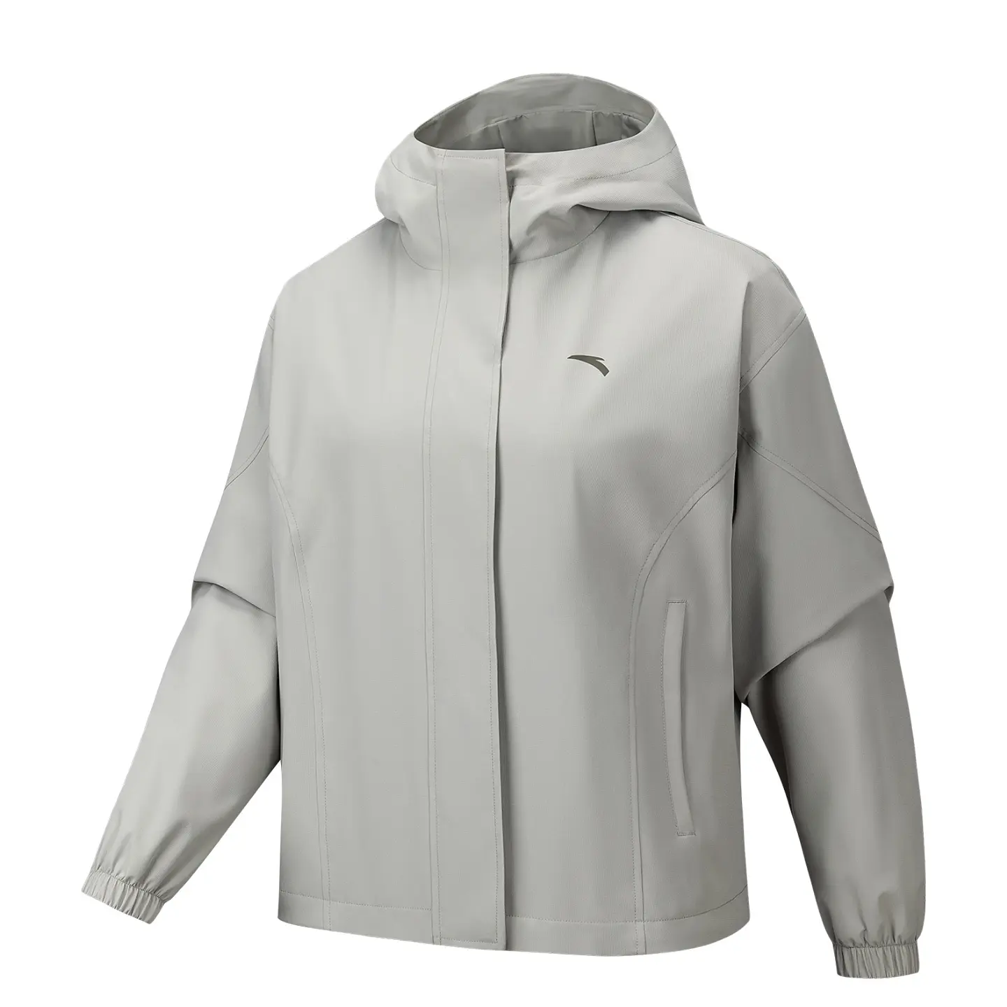 ANTA Тренировочная куртка женская, Pearlescent Gray
ANTA Тренировочная куртка женская, Pearlescent Gray