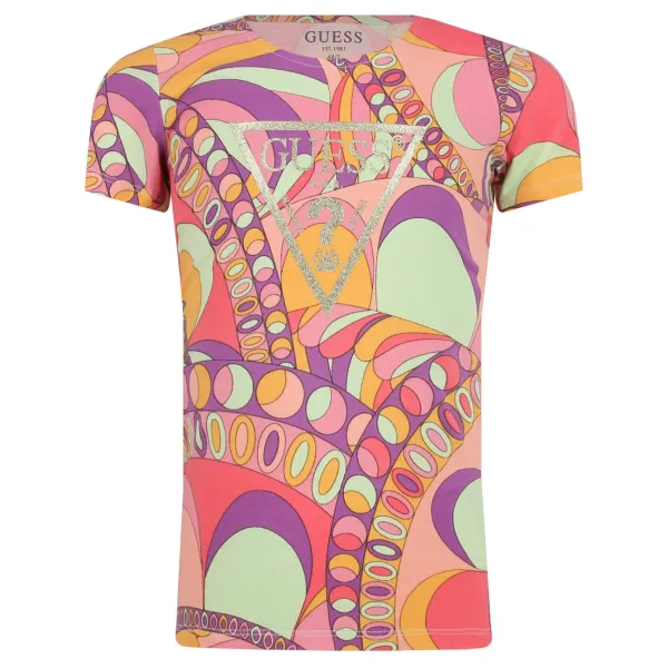 Футболка стандартного кроя Guess, мультиколор
Футболка стандартного кроя Guess, мультиколор