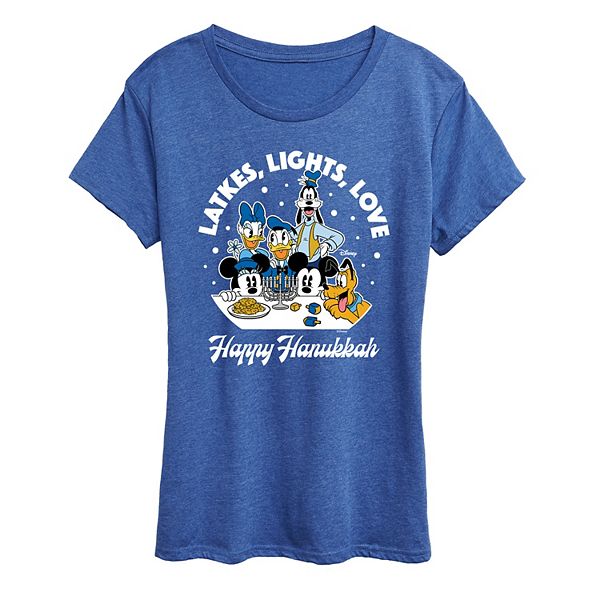 Футболка Women's latkes, lights, love Disney, Heather Royal Blue
Футболка Women's latkes, lights, love Disney, Heather Royal Blue