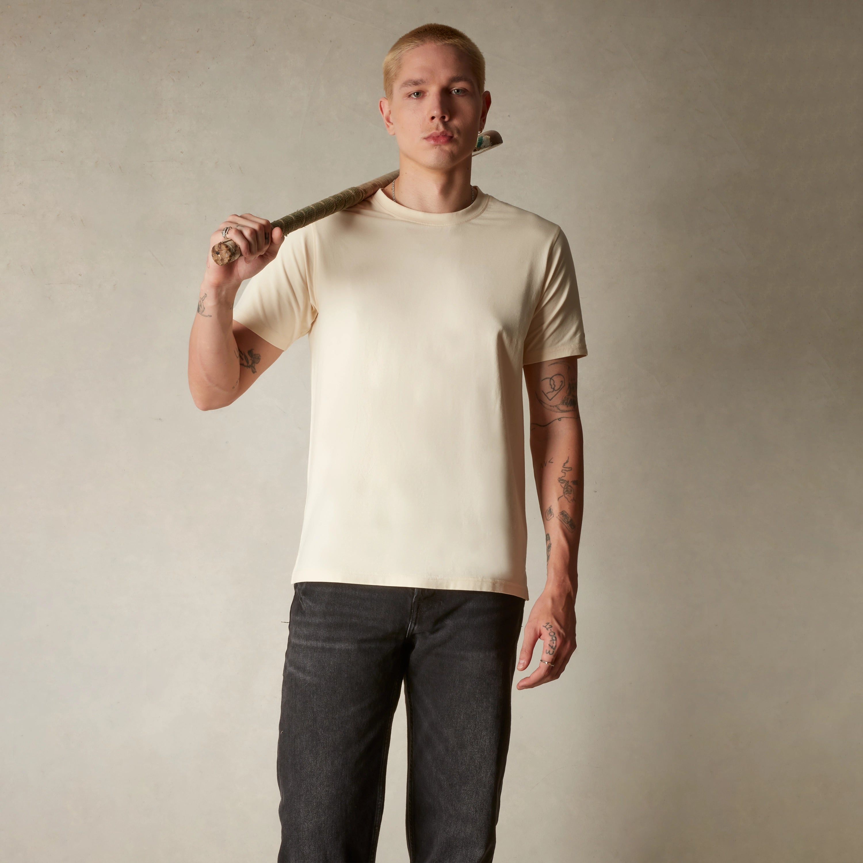 Футболка мужская с круглым вырезом Members Only, кремовый
Футболка мужская с круглым вырезом Members Only, кремовый