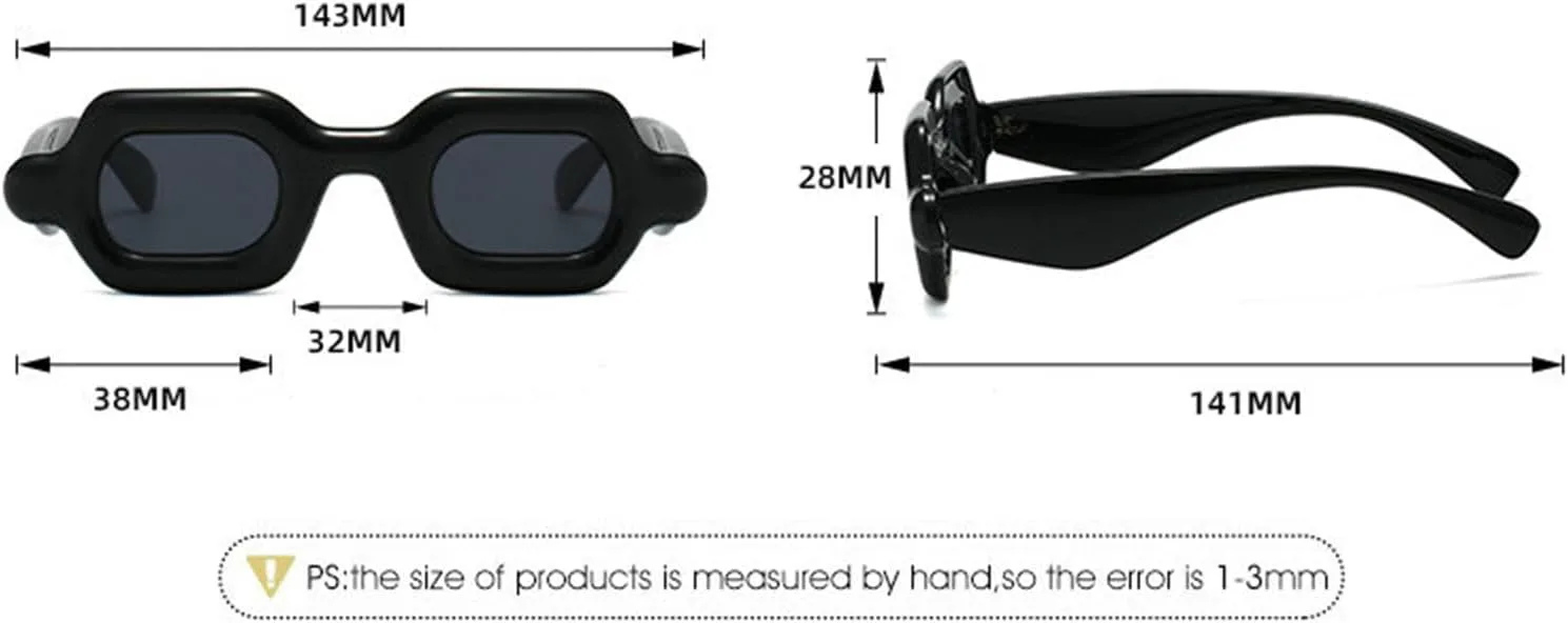 Солнцезащитные очки Willochra Punk Square для женщин и мужчин в стиле Y2K, хип-хоп, градиентные, роскошные, с защитой от УФ-излучения UV400, унисекс, пляжные очки, C2
Солнцезащитные очки Willochra Punk Square для женщин и мужчин в стиле Y2K, хип-хоп, градиентные, роскошные, с защитой от УФ-излучения UV400, унисекс, пляжные очки, C2