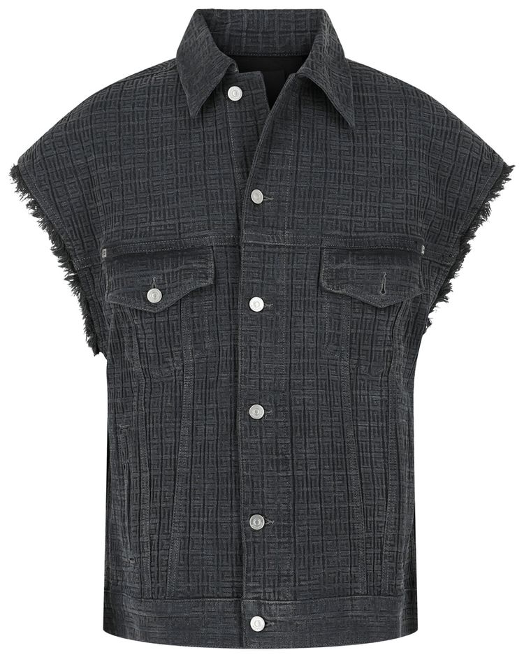 Жилет Givenchy Oversized 4G Denim Vest, черный
Жилет Givenchy Oversized 4G Denim Vest, черный
