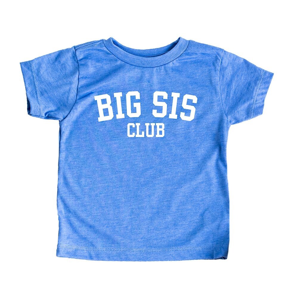 Футболка с короткими рукавами и рисунком Big Sis Club для малышей The Juniper Shop, цвет Columbia Blue
Футболка с короткими рукавами и рисунком Big Sis Club для малышей The Juniper Shop, цвет Columbia Blue