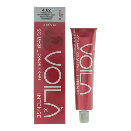 Краска для волос Voila 3c Intense 4.62 Medium Burgundy Brown
Краска для волос Voila 3c Intense 4.62 Medium Burgundy Brown