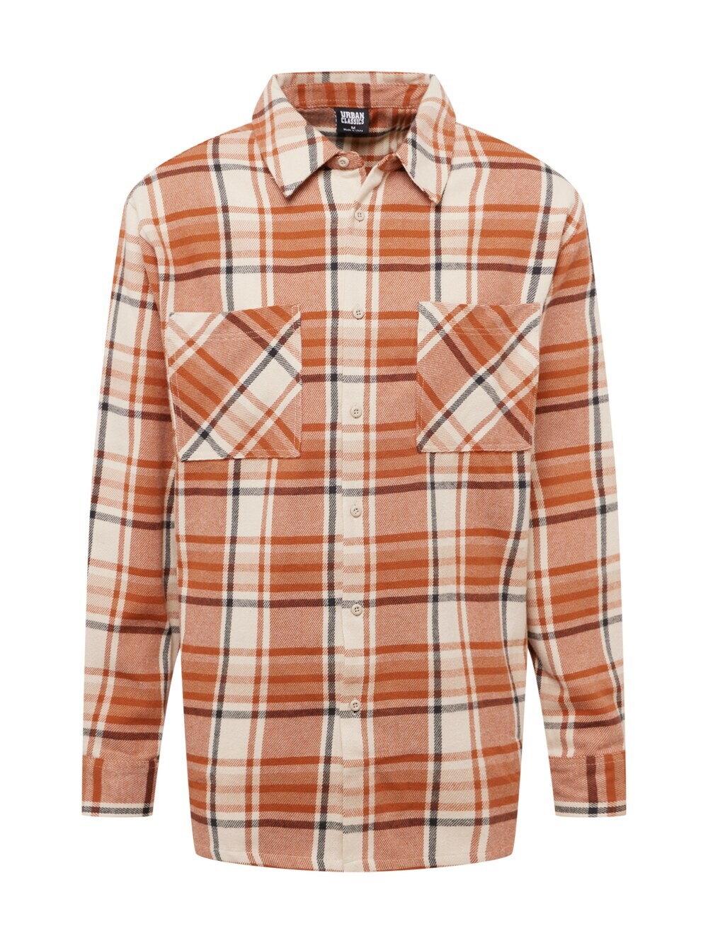 Комфортная рубашка на пуговицах Urban Classics, оранжево-красный
Комфортная рубашка на пуговицах Urban Classics, оранжево-красный