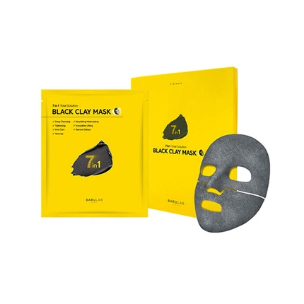 Маска из черной глины 7 в одном решении 25 г Barulab 
Маска из черной глины 7 в одном решении 25 г Barulab