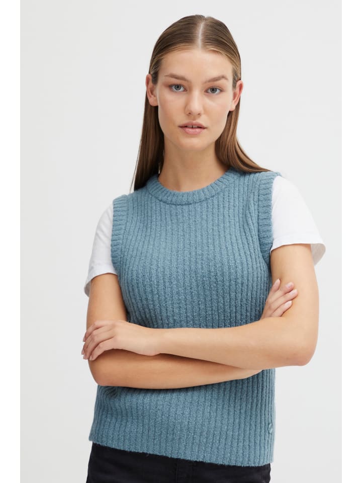 Жилет-свитер Oxmo, синий
Жилет-свитер Oxmo, синий