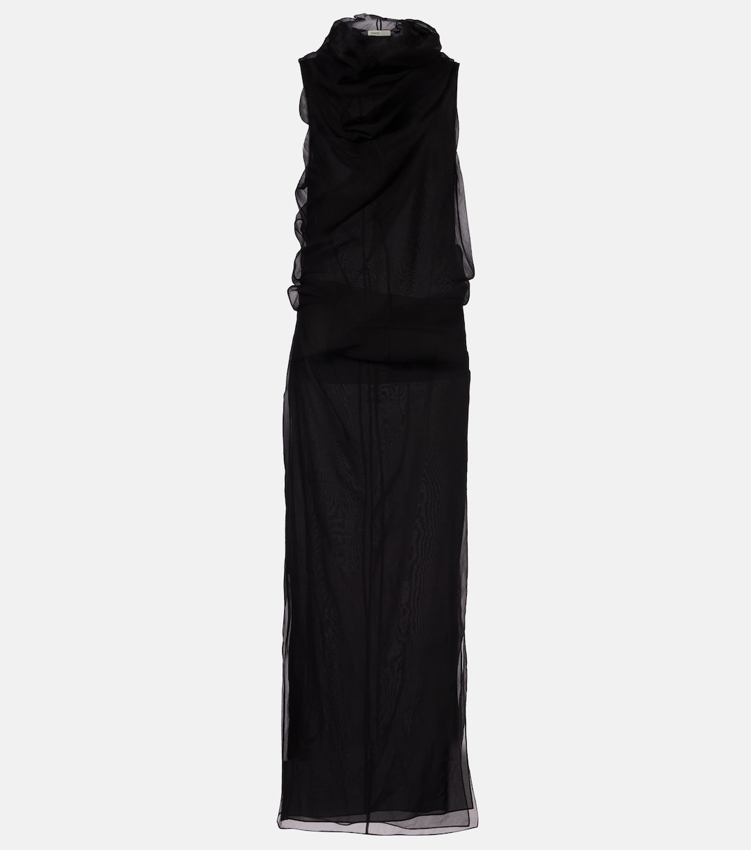 Платье макси из тюля Jeanty Khaite, черный
Платье макси из тюля Jeanty Khaite, черный