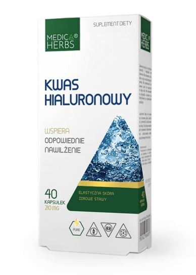Medica Herbs Гиалуроновая кислота 210 мг - 60 капсул 
Medica Herbs Гиалуроновая кислота 210 мг - 60 капсул