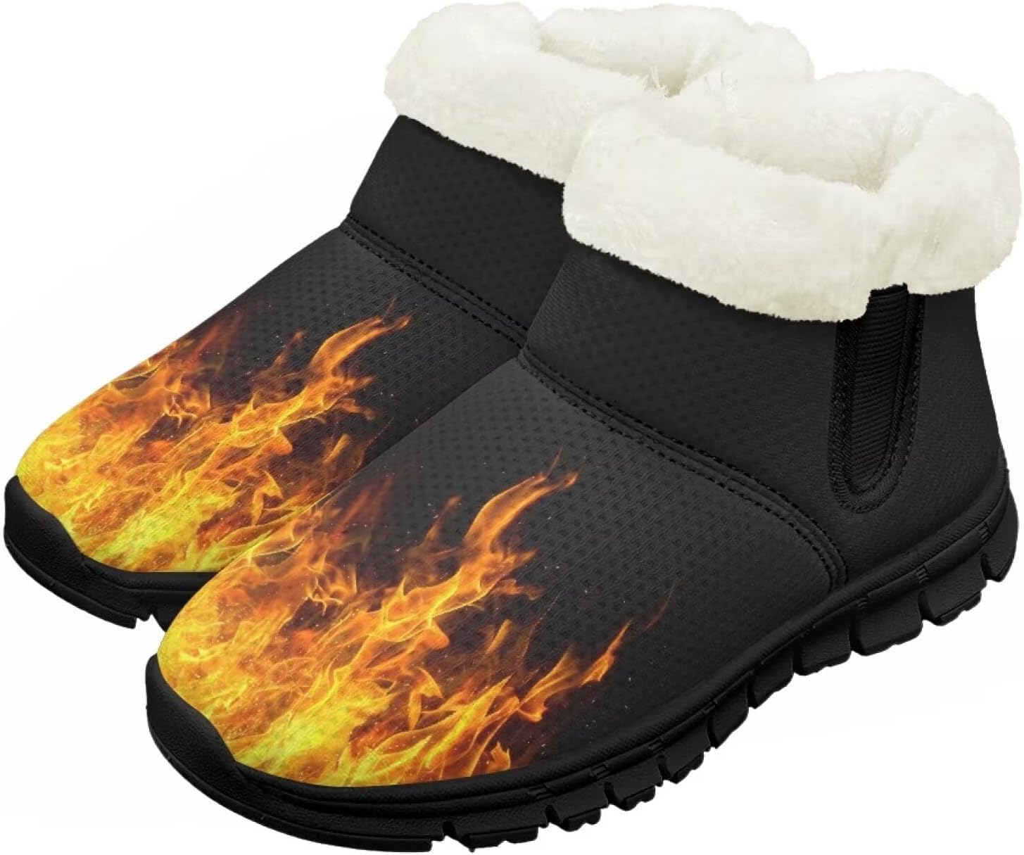 Зимние детские ботинки Chririnla для мальчиков и девочек, с теплой подкладкой из искусственного меха, на щиколотку, противоскользящие, для малышей и детей постарше, Flames
Зимние детские ботинки Chririnla для мальчиков и девочек, с теплой подкладкой из искусственного меха, на щиколотку, противоскользящие, для малышей и детей постарше, Flames