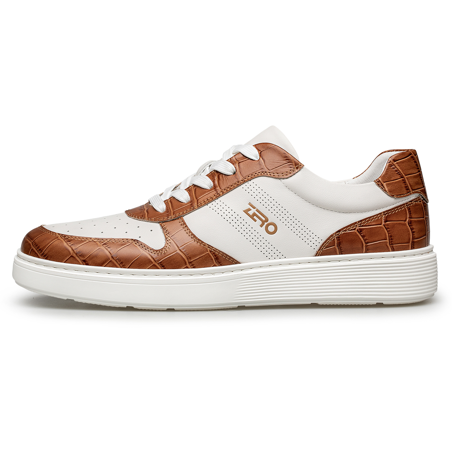 ZRO Низкие скейтерские кросcовки мужские бело-коричневые, цвет White Brown
ZRO Низкие скейтерские кросcовки мужские бело-коричневые, цвет White Brown