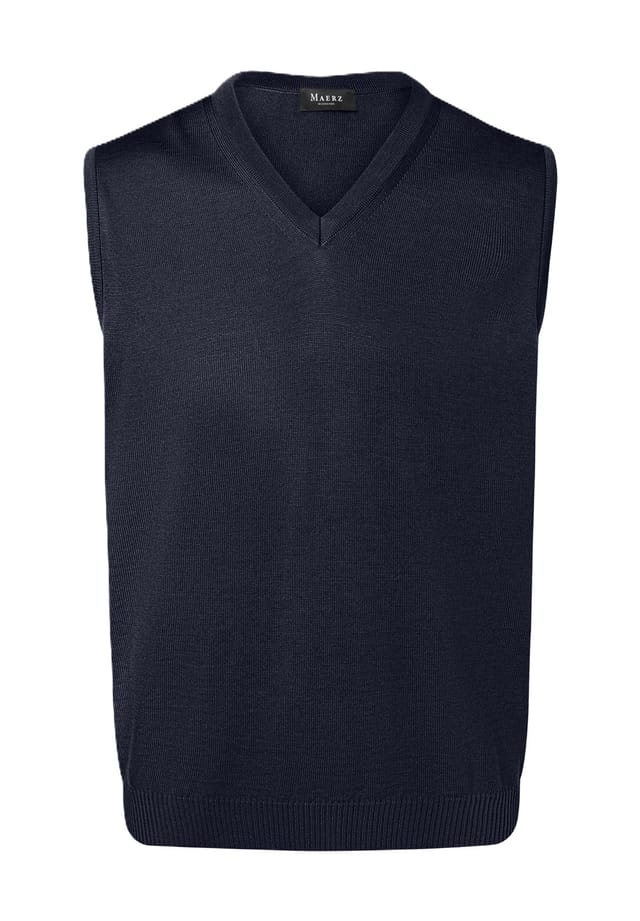 Шерстяной свитер с v-образным вырезом Maerz Muenchen, синий
Шерстяной свитер с v-образным вырезом Maerz Muenchen, синий
