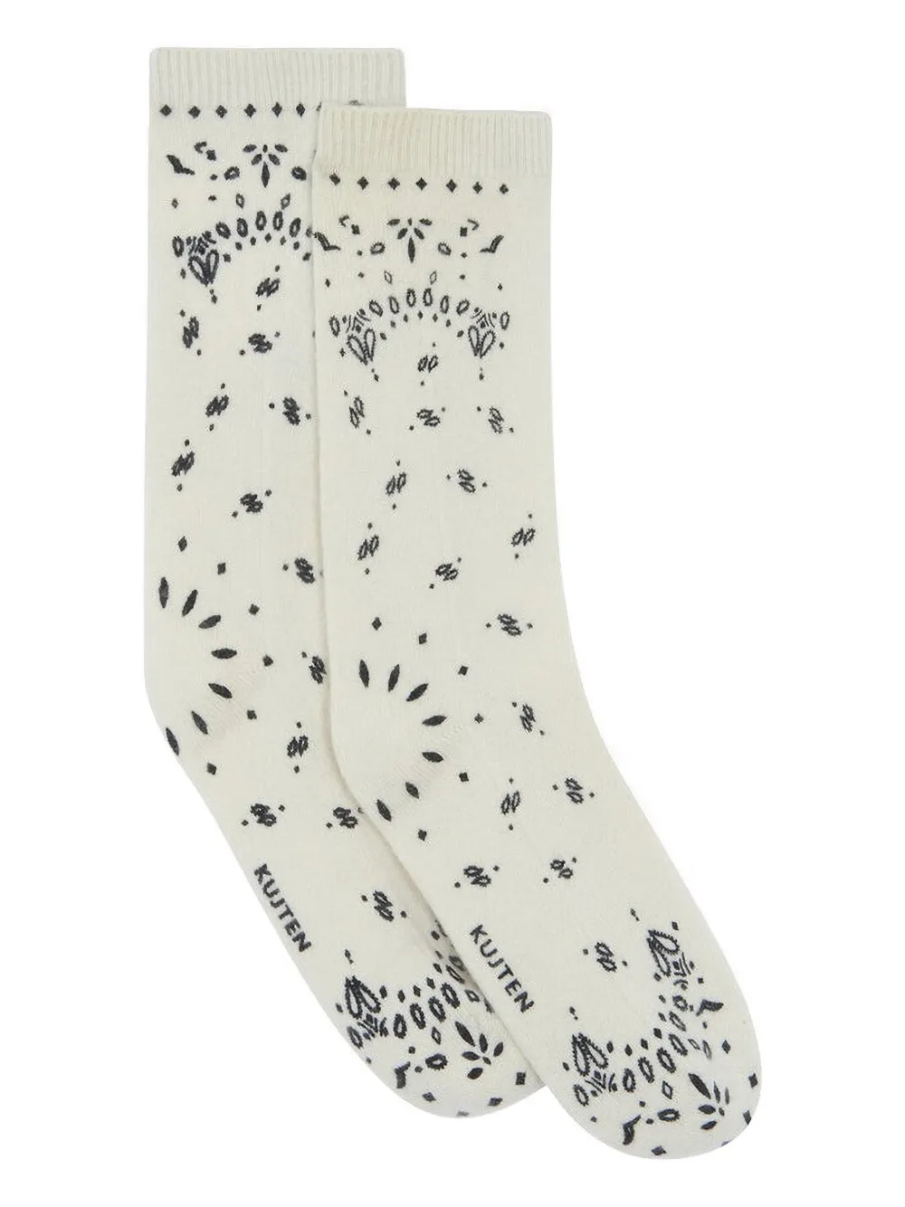 Носки с рисунком банданы Sig Kujten, нейтральный
Носки с рисунком банданы Sig Kujten, нейтральный