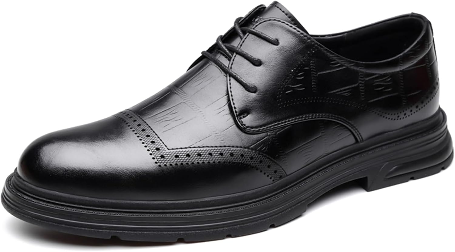 Мужские оксфорды из натуральной кожи с шнуровкой, классические повседневные и модные дерби, подходят для официальных мероприятий, деловых встреч и свадеб Qaoterod, черный
Мужские оксфорды из натуральной кожи с шнуровкой, классические повседневные и модные дерби, подходят для официальных мероприятий, деловых встреч и свадеб Qaoterod, черный