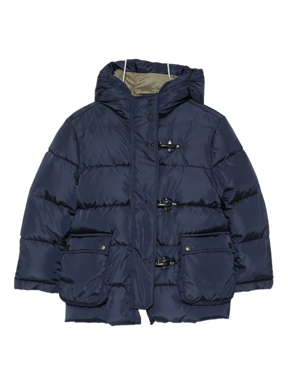 Куртка-пуховик с капюшоном и застежкой-тогл Fay Kids, синий
Куртка-пуховик с капюшоном и застежкой-тогл Fay Kids, синий