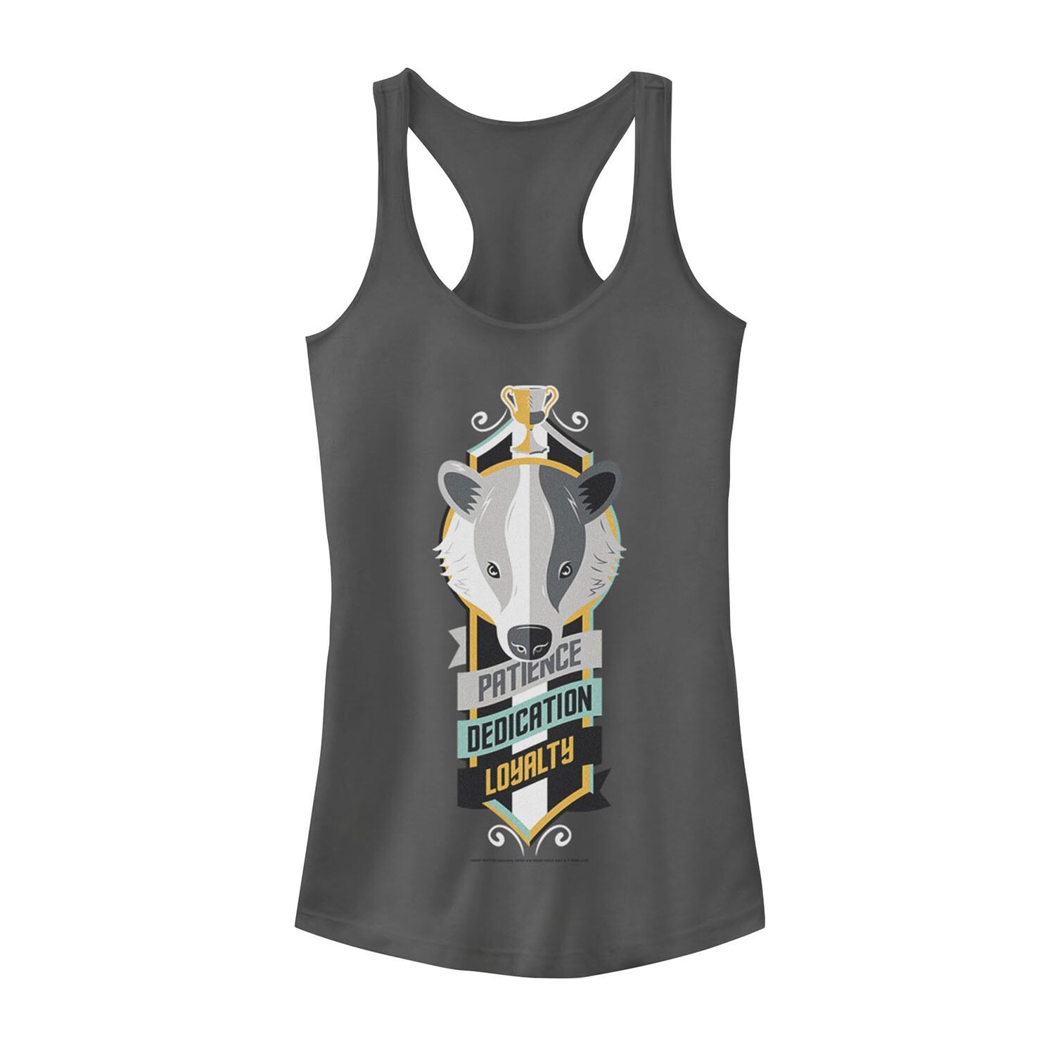 Майка для юниоров «Гарри Поттер Хаффлпафф» «Терпение, Посвящение, Верность» Licensed Character