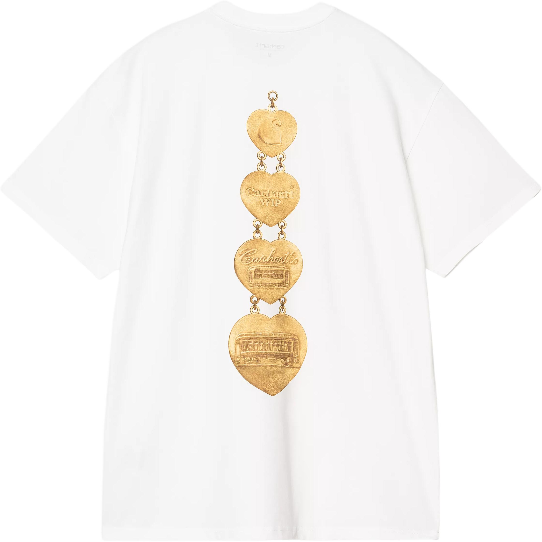 Футболка Harrt Chain Carhartt WIP, белый
Футболка Harrt Chain Carhartt WIP, белый