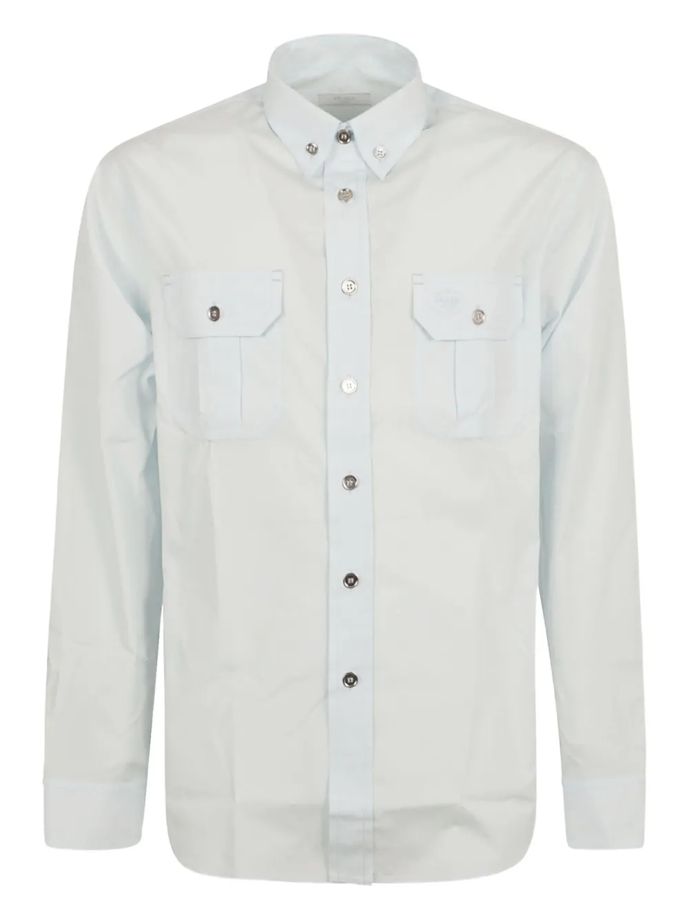 Рубашка на пуговицах Prada, синий
Рубашка на пуговицах Prada, синий