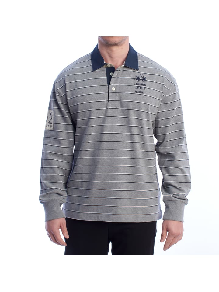 Рубашка-поло La Martina, серый
Рубашка-поло La Martina, серый