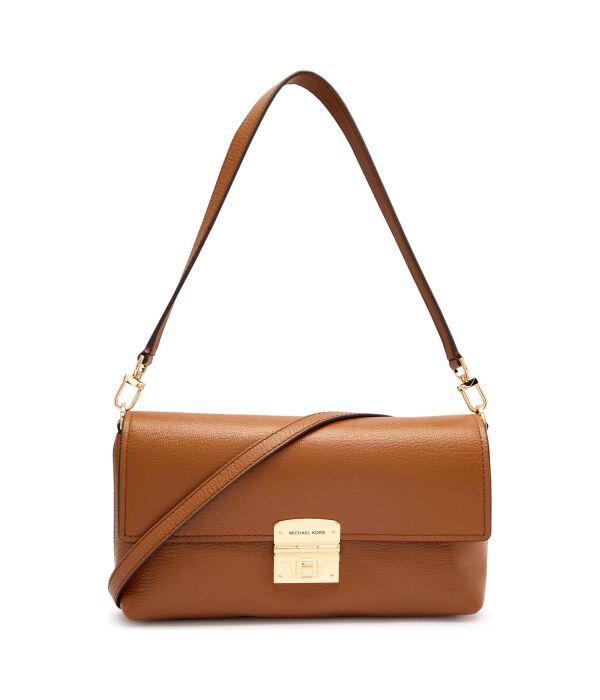 Кожаная сумка через плечо Addie Michael Kors, коричневый
Кожаная сумка через плечо Addie Michael Kors, коричневый