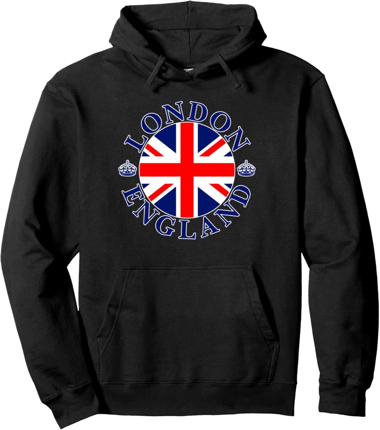 Худи с эмблемой лондонской короны London Calling, черный
Худи с эмблемой лондонской короны London Calling, черный