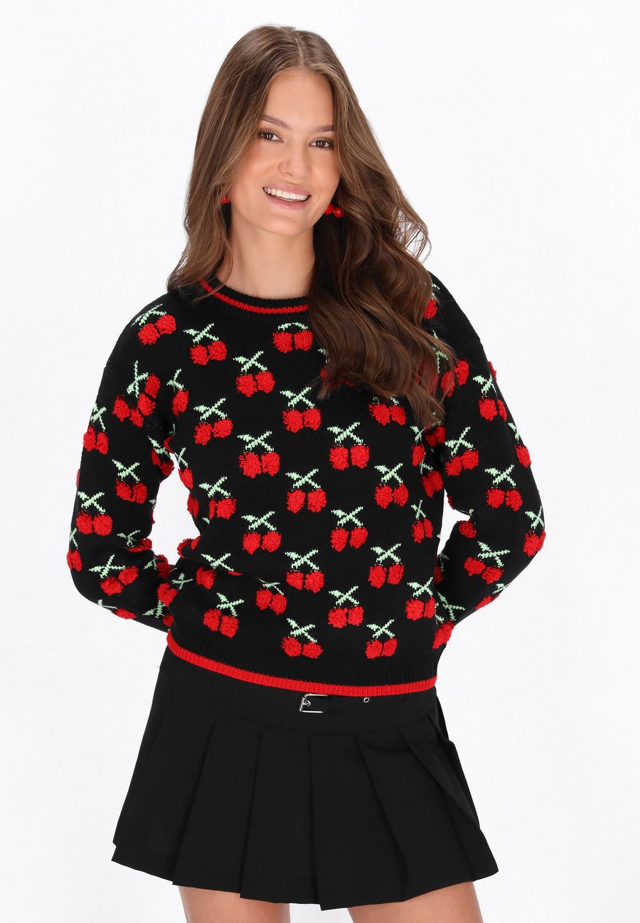 Джемпер myMo Jumper, Black Red/Black
Джемпер myMo Jumper, Black Red/Black