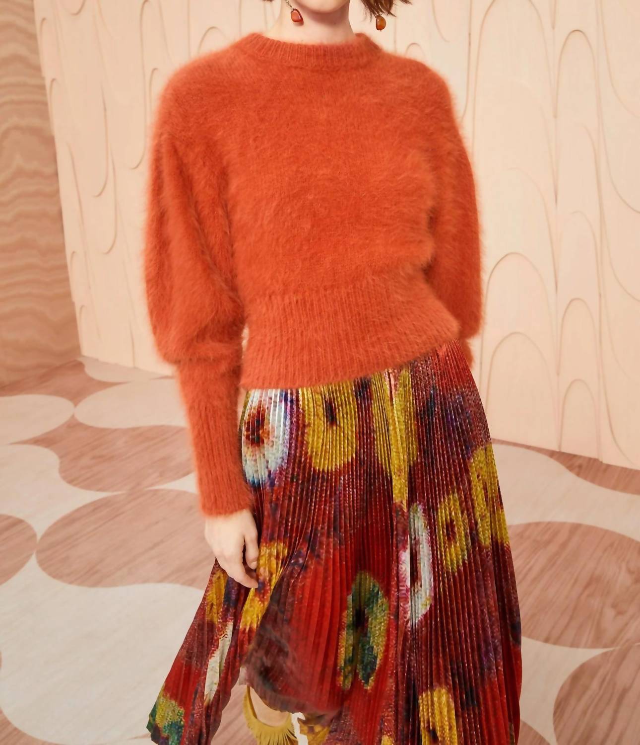 Пуловер Emira из красного дерева Ulla Johnson
Пуловер Emira из красного дерева Ulla Johnson