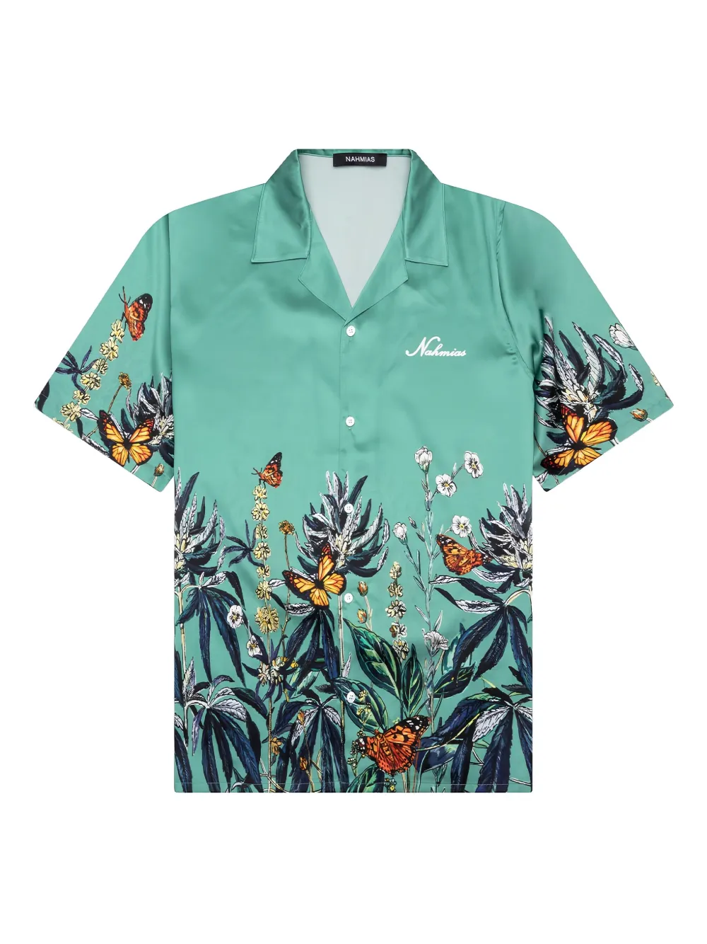 Рубашка с ботаническими бабочками Nahmias, синий
Рубашка с ботаническими бабочками Nahmias, синий