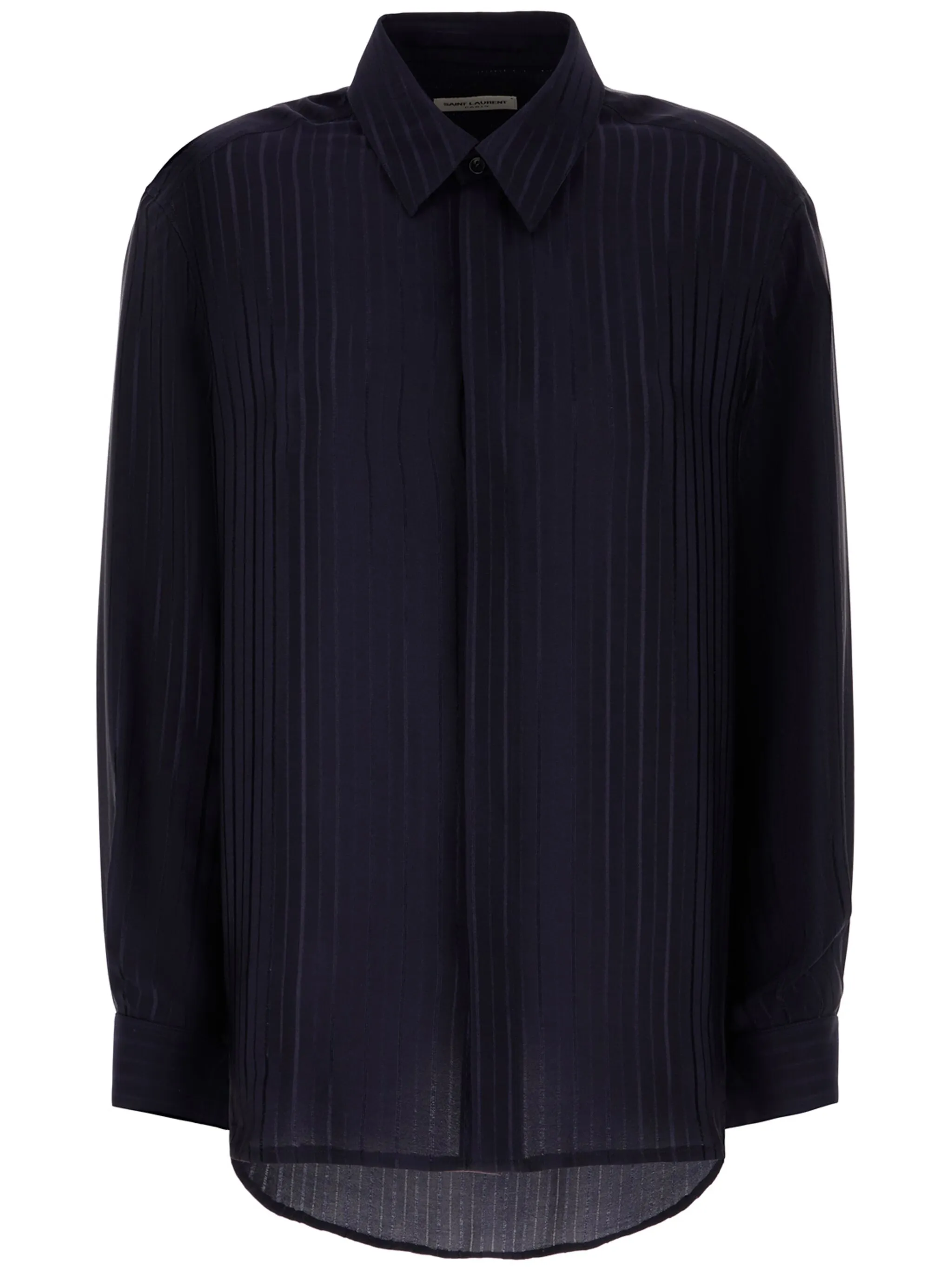 Рубашка в полоску Saint Laurent, синий
Рубашка в полоску Saint Laurent, синий