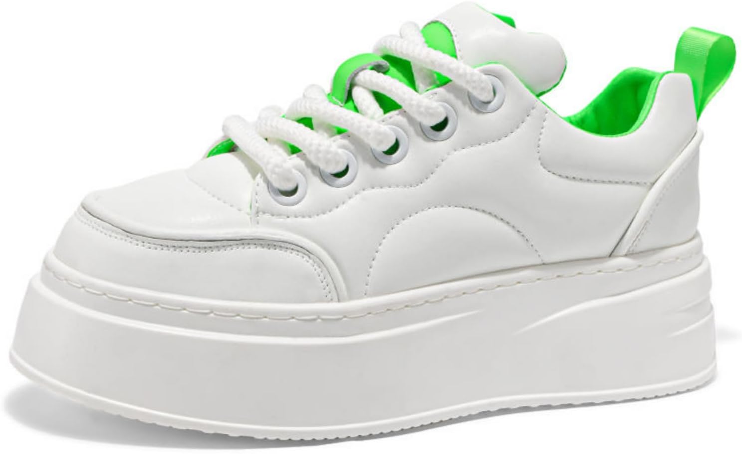 Кроссовки MACEFIL для мужчин и женщин, массивные белые, модные, повседневные, легкие, с нескользящей подошвой, на платформе, для ходьбы
Кроссовки MACEFIL для мужчин и женщин, массивные белые, модные, повседневные, легкие, с нескользящей подошвой, на платформе, для ходьбы