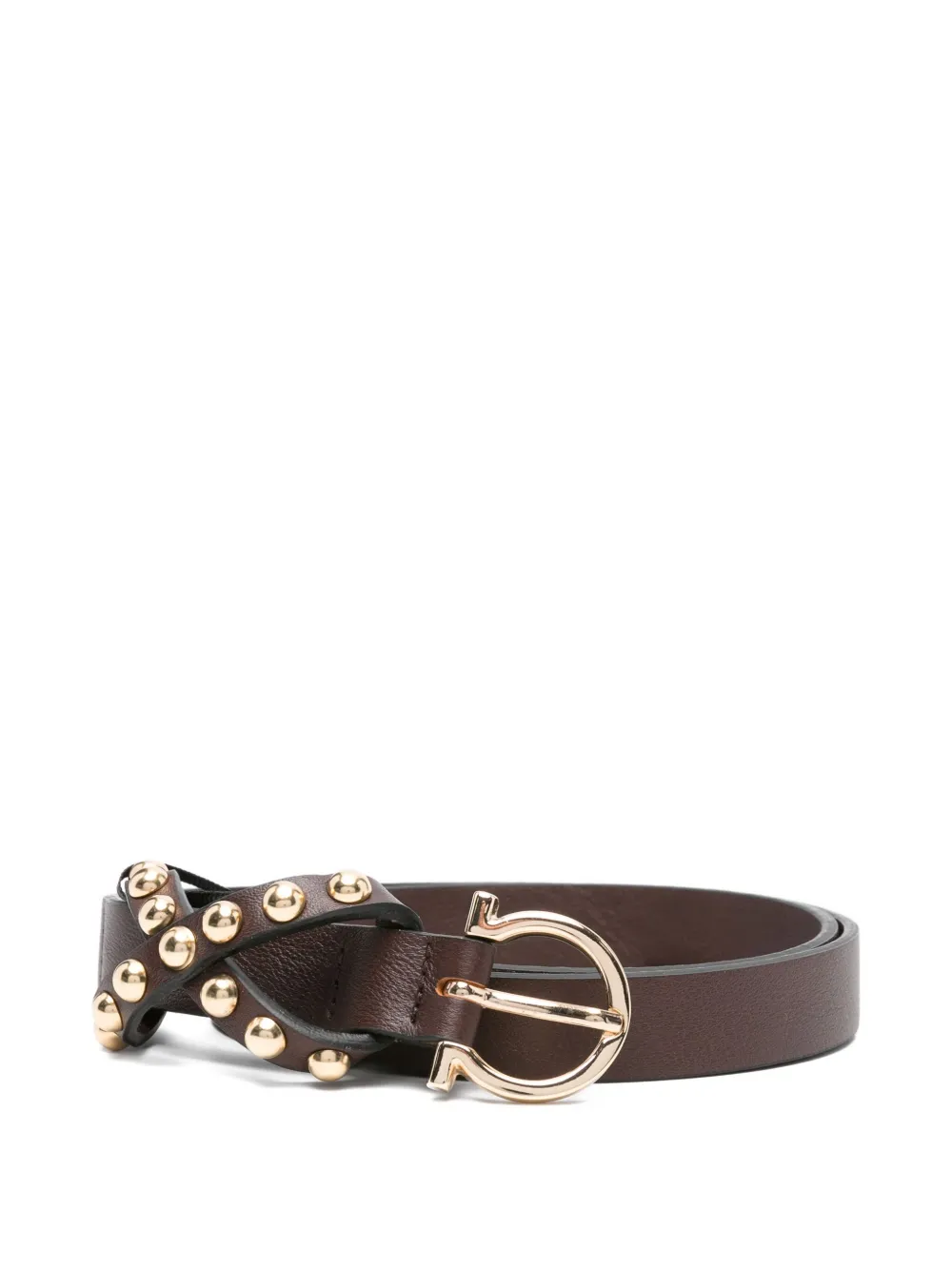 Ремень с заклепками Luisa Cerano, коричневый
Ремень с заклепками Luisa Cerano, коричневый