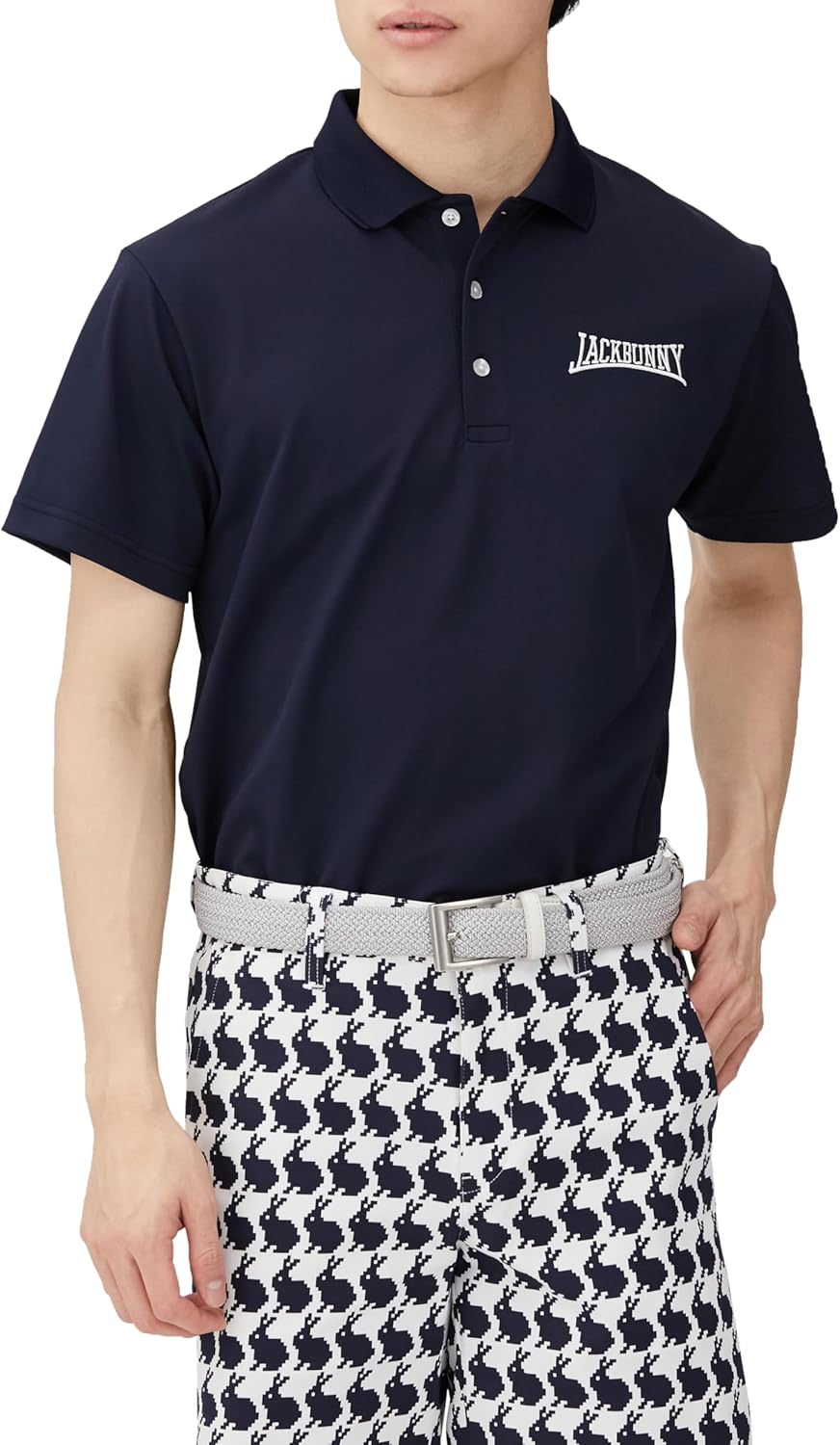 Мужская поло-рубашка Jack Bunny с коротким рукавом (логотип бренда, ткань Dry Pique) / для гольфа / 262-4160323, темно-синий
Мужская поло-рубашка Jack Bunny с коротким рукавом (логотип бренда, ткань Dry Pique) / для гольфа / 262-4160323, темно-синий