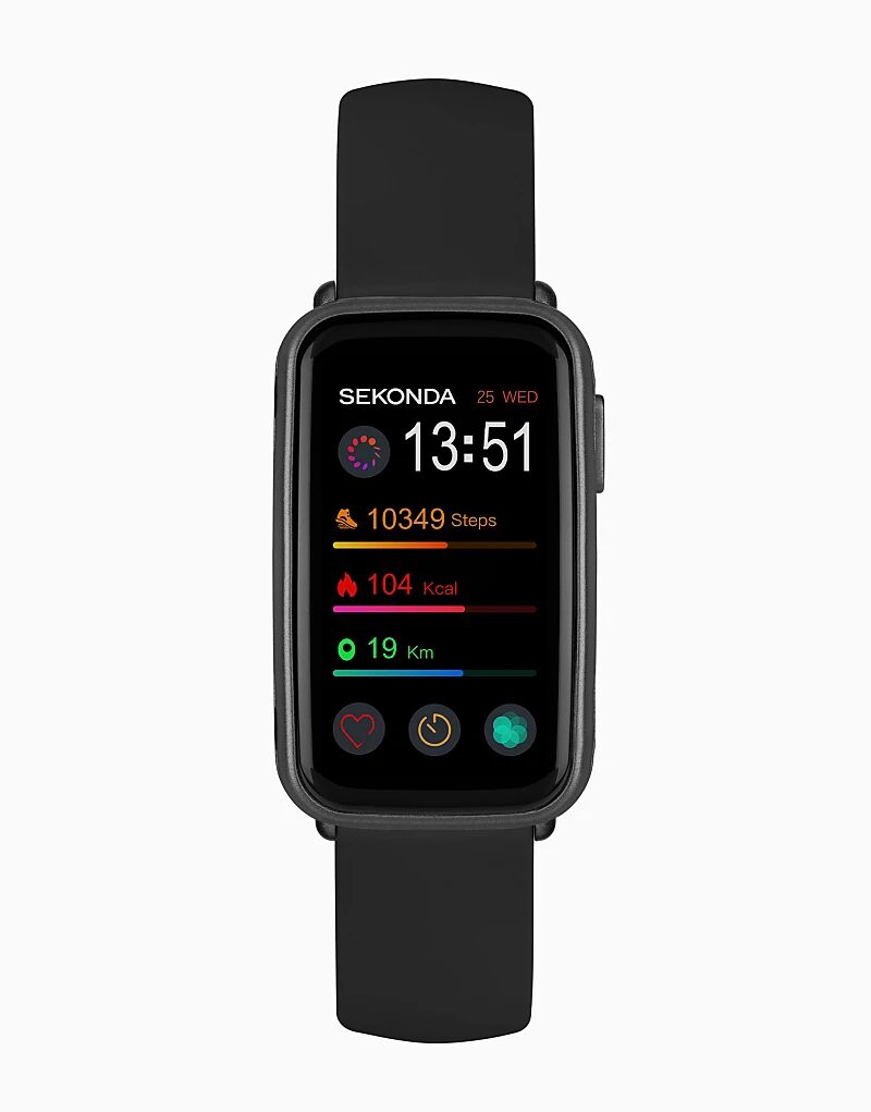 Умные часы Track унисекс 26 мм черного цвета Sekonda
Умные часы Track унисекс 26 мм черного цвета Sekonda