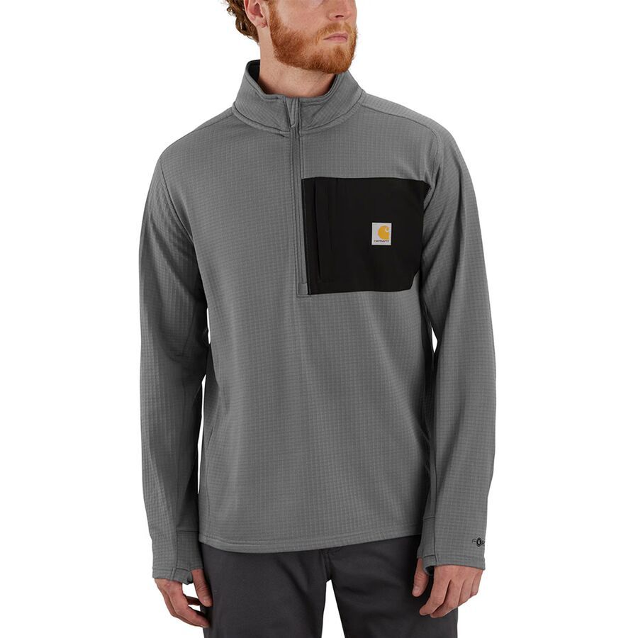 Футболка Carhartt Force Relaxed Fit Mock Neck 1/2-Zip Carhartt, Steel
Футболка Carhartt Force Relaxed Fit Mock Neck 1/2-Zip Carhartt, Steel