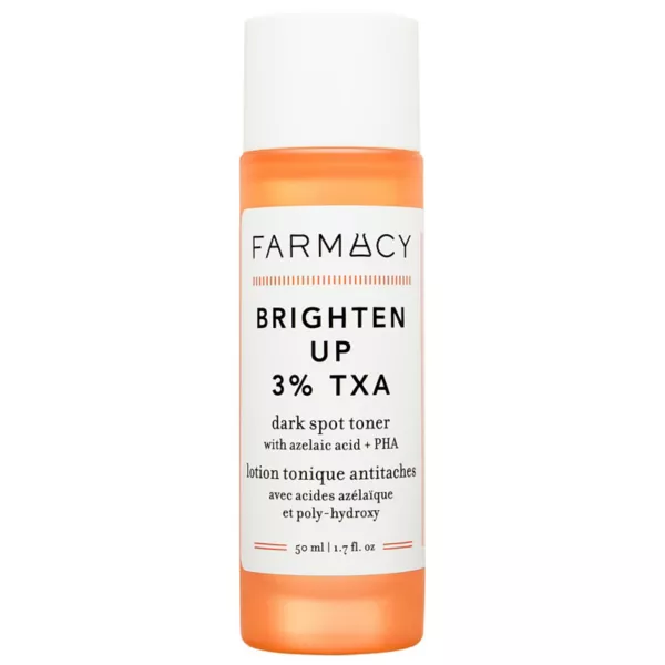Brighten up 3% TXA тоник для темных пятен с азелаиновой кислотой Farmacy, объем 49 мл
Brighten up 3% TXA тоник для темных пятен с азелаиновой кислотой Farmacy, объем 49 мл