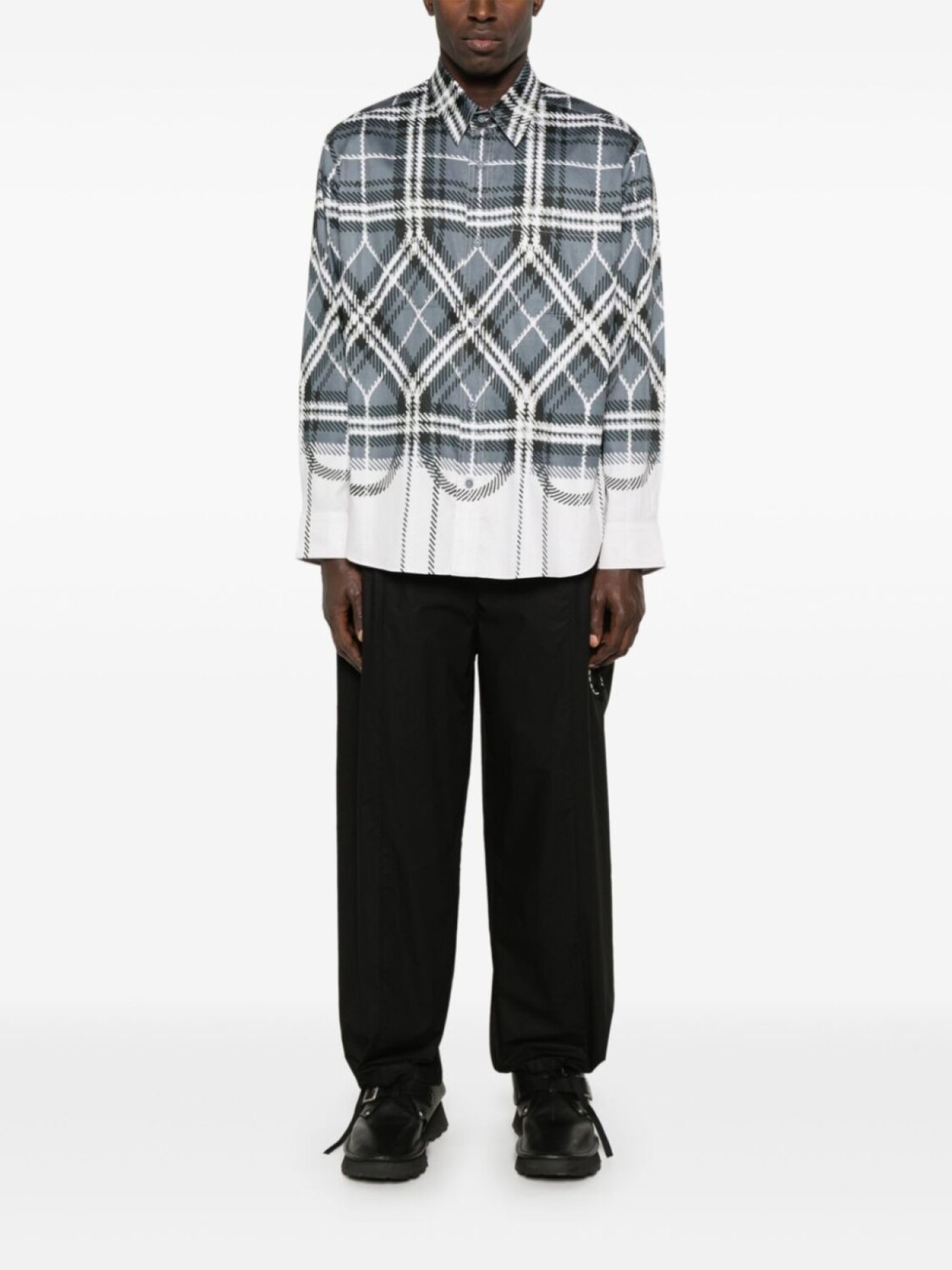 Craig Green рубашка в клетку, серый
Craig Green рубашка в клетку, серый