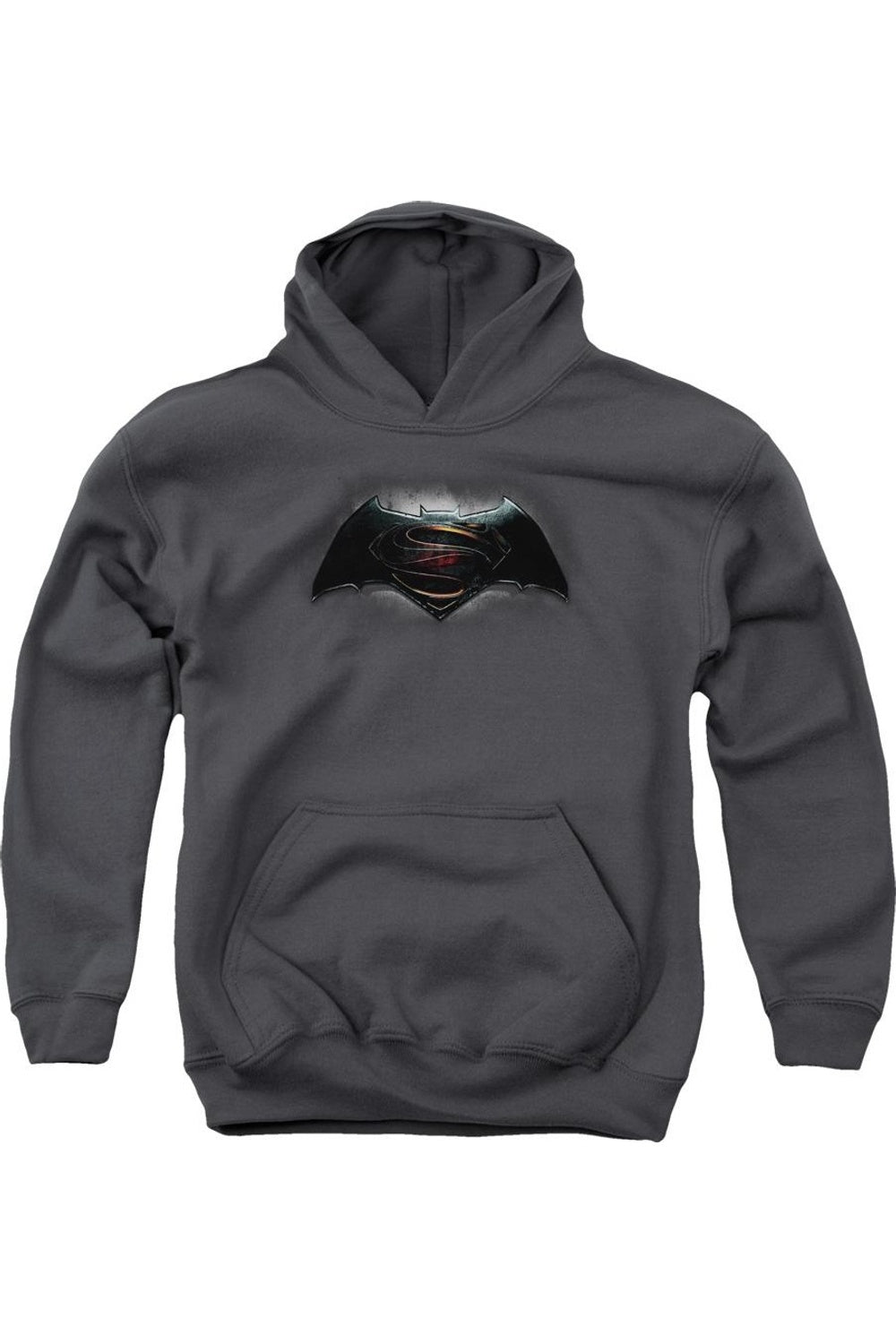 Батмен против Супермена худи с логотипом для подростков Gildan, Charcoal
Батмен против Супермена худи с логотипом для подростков Gildan, Charcoal