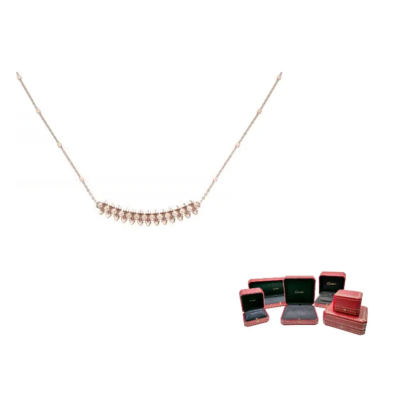 Cartier Колье Clash De из розового золота 18 карат
Cartier Колье Clash De из розового золота 18 карат