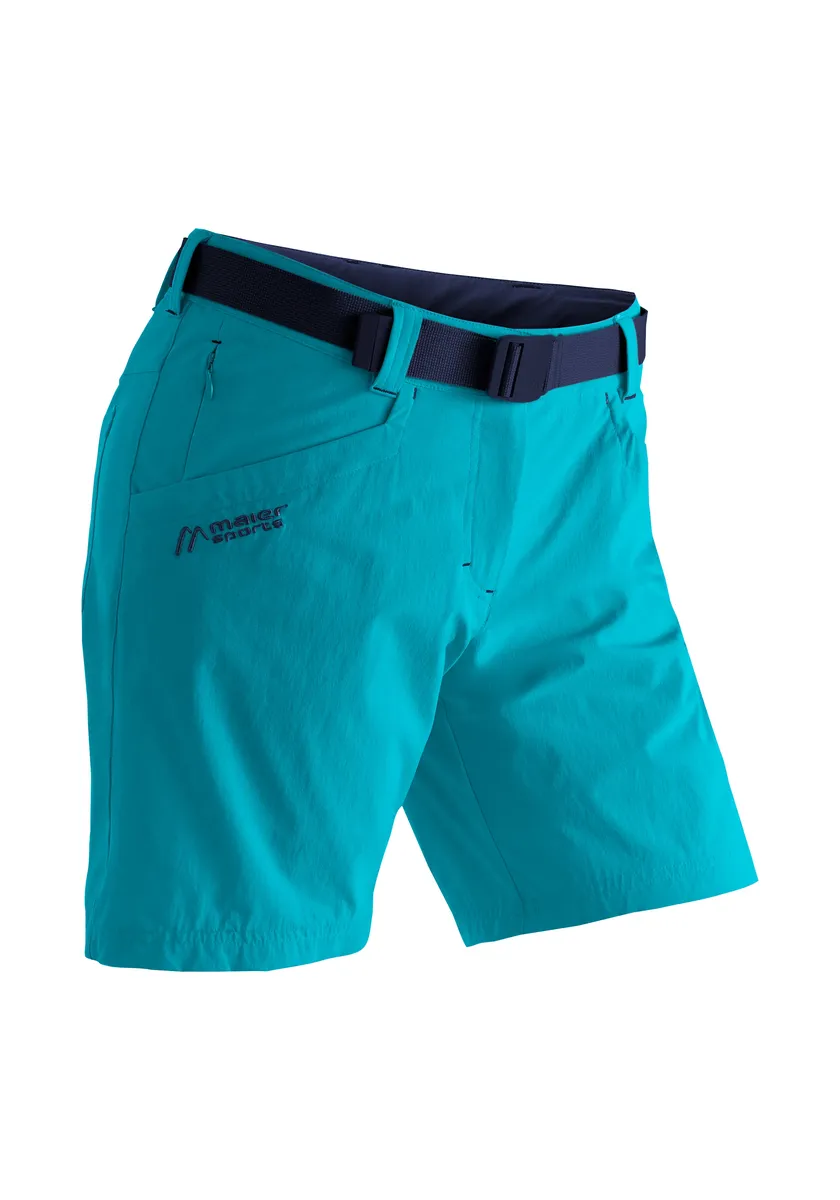 Функциональные шорты Maier Sports "Lulaka Shorts", женские шорты, короткие походные брюки, уличные брюки с 4 карманами, стандартного кроя, бирюзовый
Функциональные шорты Maier Sports "Lulaka Shorts", женские шорты, короткие походные брюки, уличные брюки с 4 карманами, стандартного кроя, бирюзовый