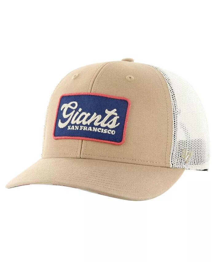 Мужская регулируемая кепка цвета хаки San Francisco Giants Glory Daze Trucker '47 Brand
Мужская регулируемая кепка цвета хаки San Francisco Giants Glory Daze Trucker '47 Brand