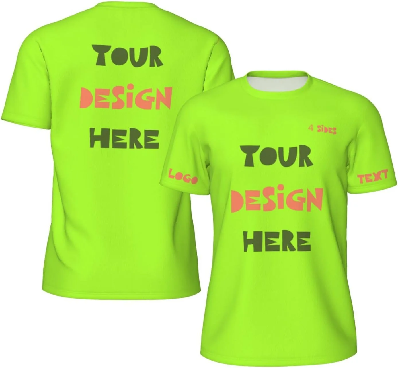 Футболка Custom с принтом на 4 сторонах
Футболка Custom с принтом на 4 сторонах