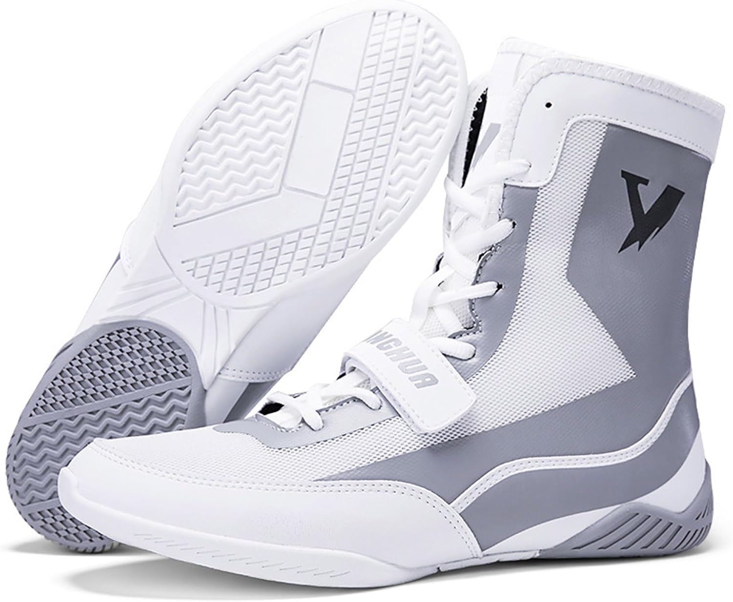 Мужские борцовские кроссовки для фитнеса, боксерские туфли, легкие дышащие тренировочные кроссовки Zivopah, белый
Мужские борцовские кроссовки для фитнеса, боксерские туфли, легкие дышащие тренировочные кроссовки Zivopah, белый