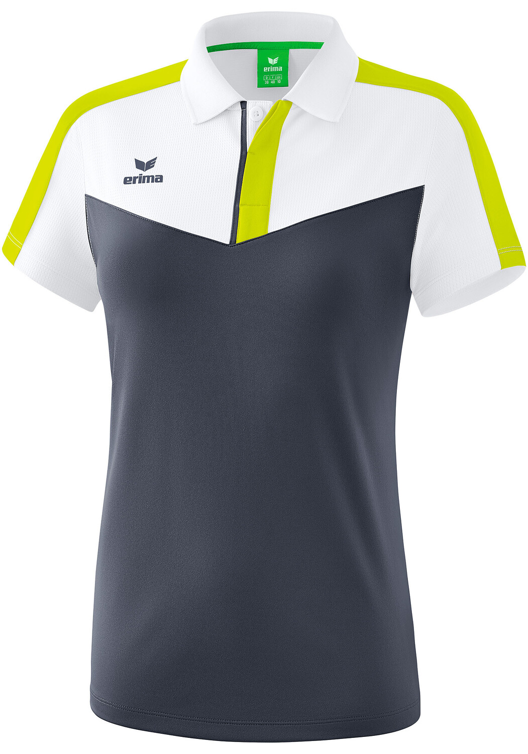 Поло erima Squad, цвет weiss/slate grey/bio lime
Поло erima Squad, цвет weiss/slate grey/bio lime