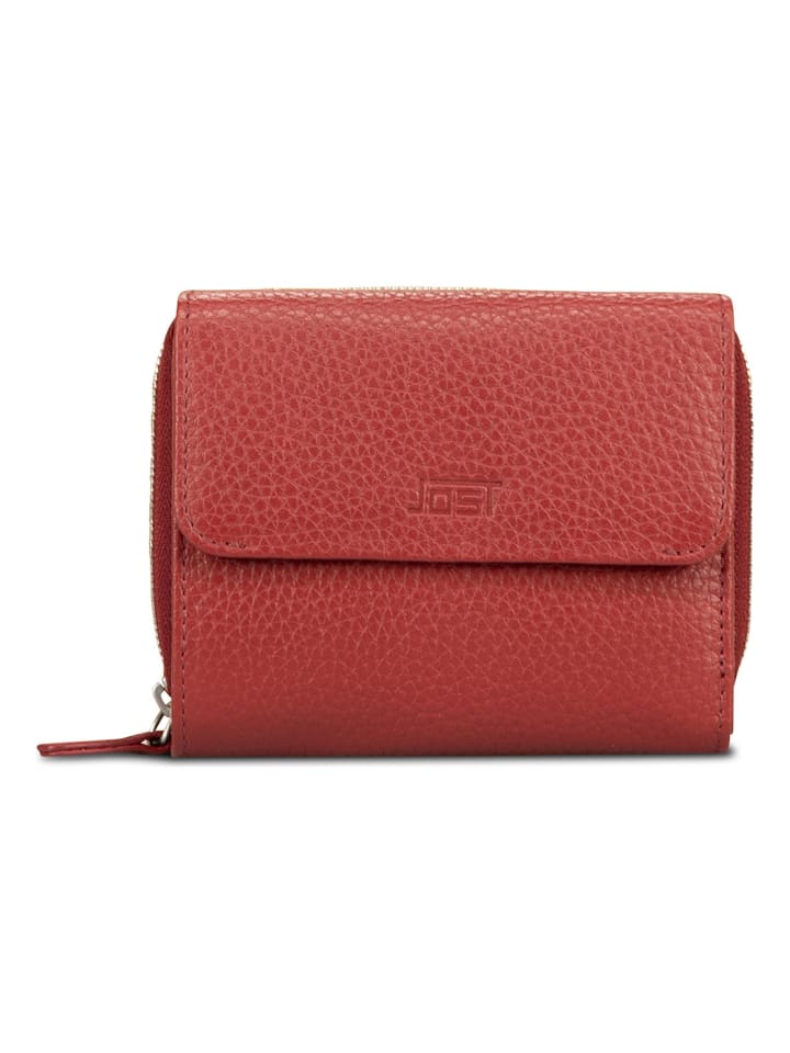 Jost Кошелек Vika с защитой от RFID, кожа, 10,5 см, красный
Jost Кошелек Vika с защитой от RFID, кожа, 10,5 см, красный