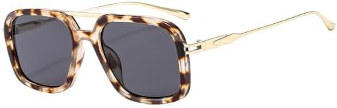 Мужские солнцезащитные очки в стиле ретро с двойной перемычкой, квадратной формы, защита от УФ-излучения UV400, модный градиент, женские солнцезащитные очки MTZJH, C3 Amber Grey
Мужские солнцезащитные очки в стиле ретро с двойной перемычкой, квадратной формы, защита от УФ-излучения UV400, модный градиент, женские солнцезащитные очки MTZJH, C3 Amber Grey