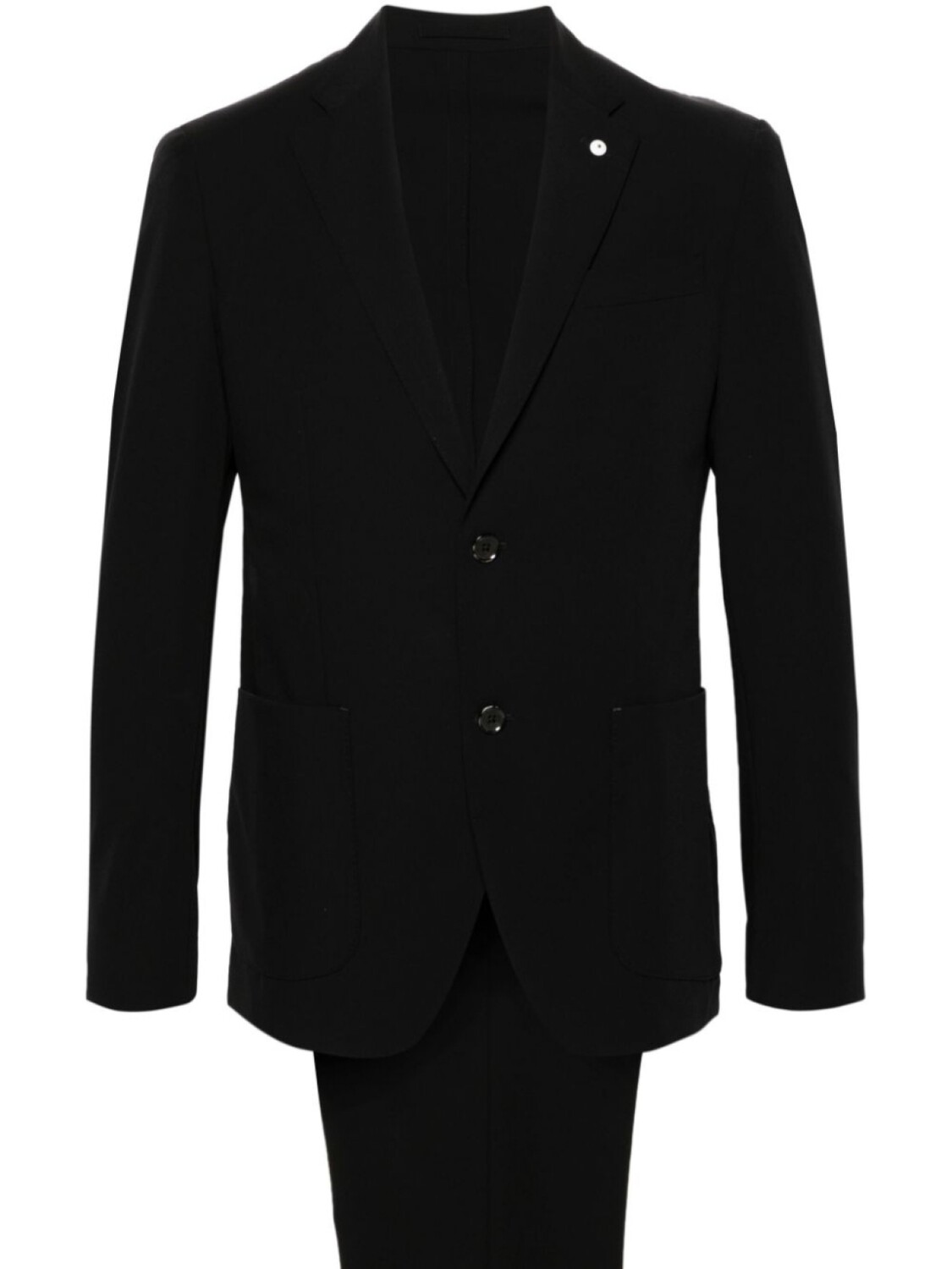 Костюм с однобортным пиджаком LUIGI BIANCHI MANTOVA, черный
Костюм с однобортным пиджаком LUIGI BIANCHI MANTOVA, черный