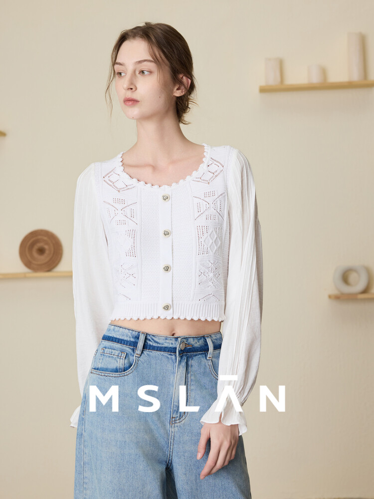 Пуловер MSlan, кремовый
Пуловер MSlan, кремовый