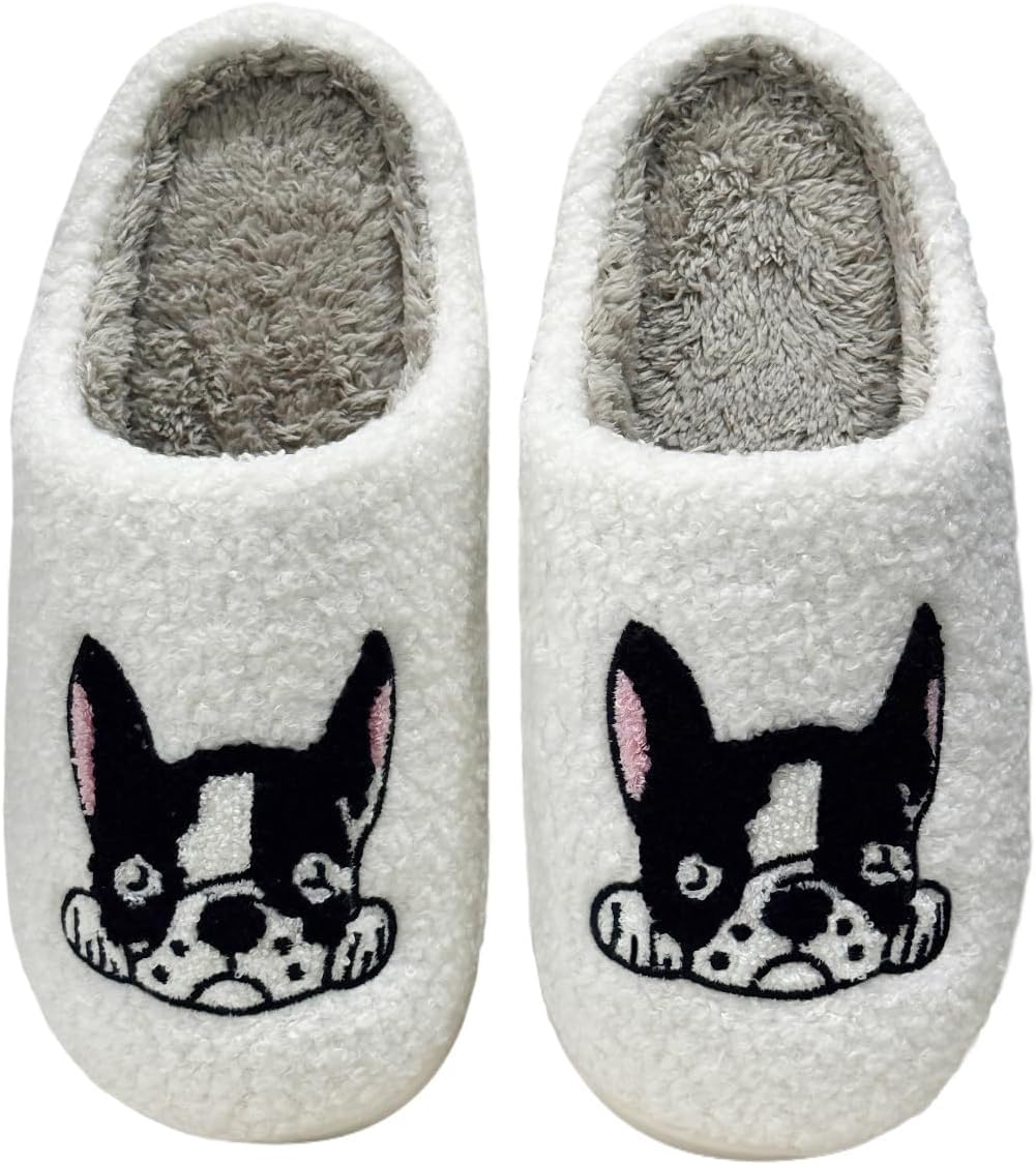 Домашние тапочки Haiding для женщин и мужчин, пушистые плюшевые теплые тапочки с животными, зимние комфортные тапочки для спальни, Bulldog
Домашние тапочки Haiding для женщин и мужчин, пушистые плюшевые теплые тапочки с животными, зимние комфортные тапочки для спальни, Bulldog